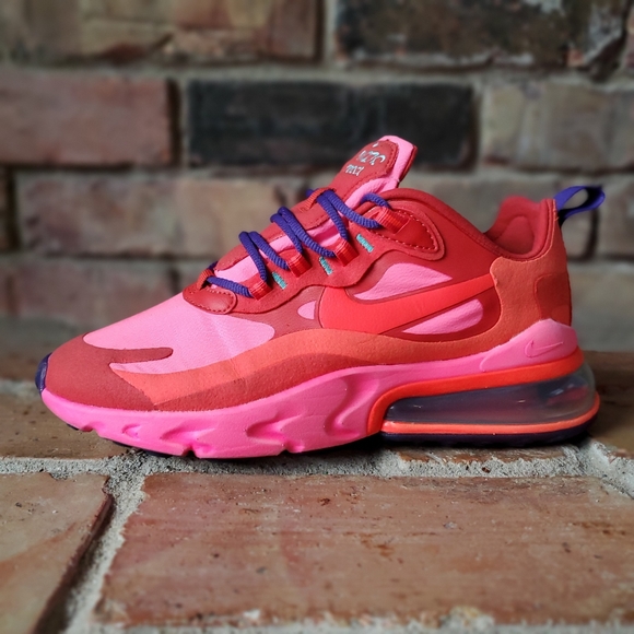 Nike Shoes - Nike Air Max 270 React Mystic Red Pink Blast AT6174-600 Women’s Size 7.5